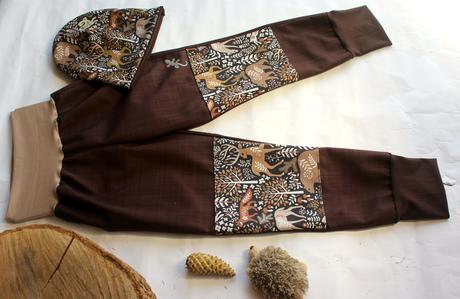 V lese, softshellové nohavice prechodné, 80 - 146