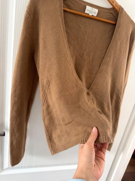 Luxusný kardigan eric bompard  kašmír, hodváb, 