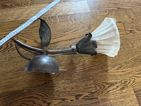 Lampa nástenná na malu ziarovku, 