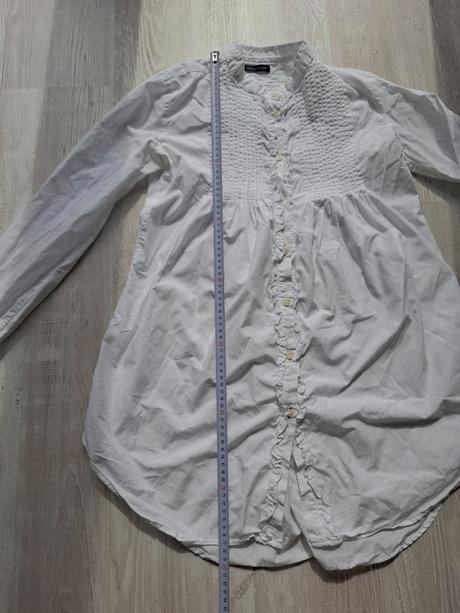 Biela bluzka tommy hilfiger, tommy hilfiger,m