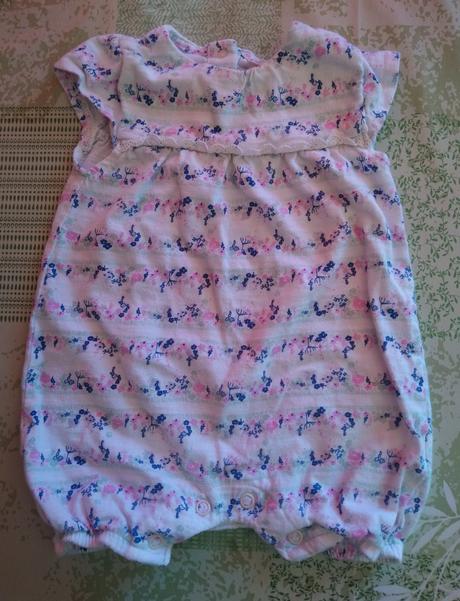 Opalovačky s ružovo modrým vzorom, next, 62-68 cm, next,68