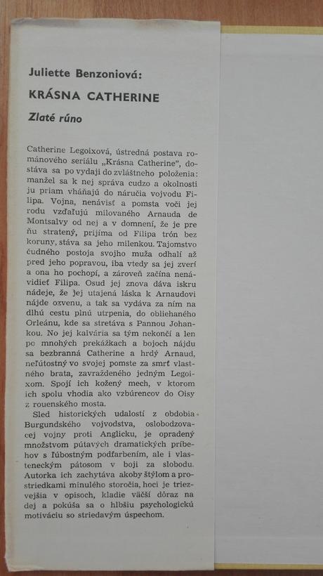 Krásna catherine 1. 2., juliette benzoniová, 