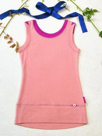 Merino dievčenské tielko vo veľkosti 128 /134, 128 / 134