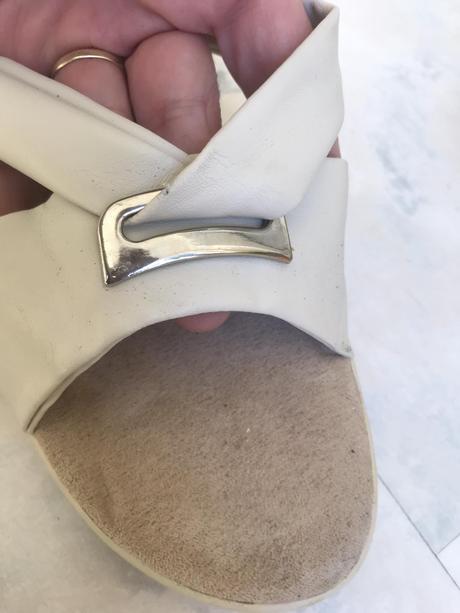 Šlapky na klinovom podpätku, 38