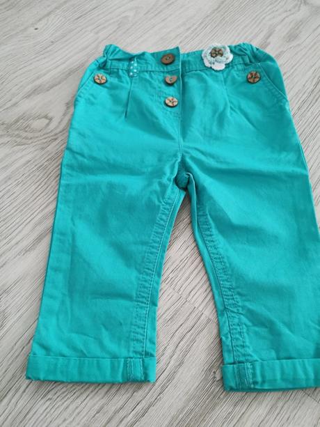 Nohavice 6-9mesiacov, kik,74