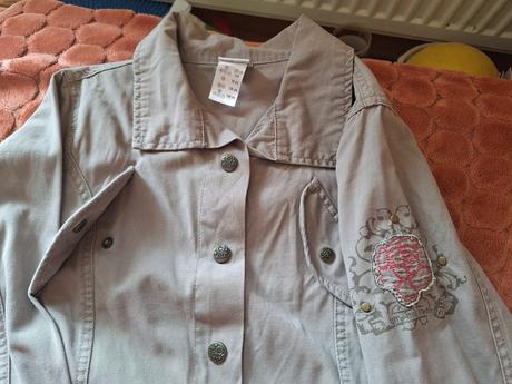 Dievčenský tenký jarný kabátik, 140