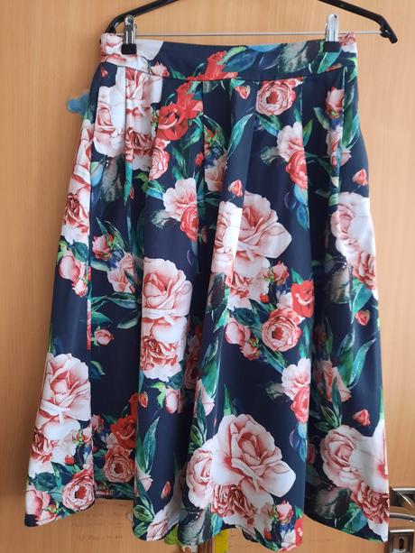 Sukňa s vreckami, mohito,38