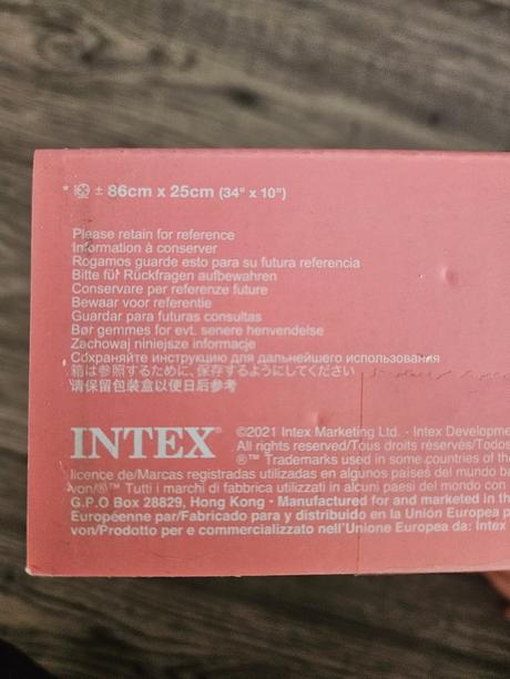Detský nafukovací mini bazénik s trblietkami intex, 
