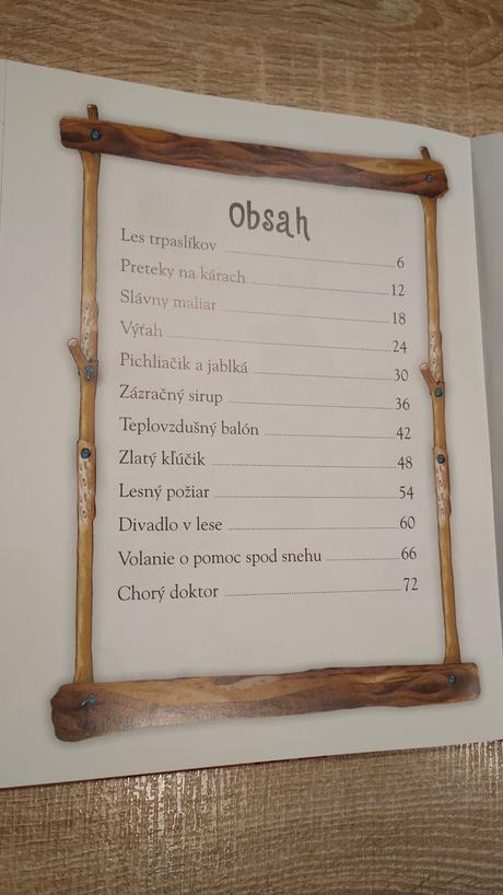 Kniha rozprávky z lesa o trpaslíkoch, 