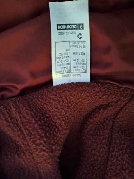 Bunda, decathlon,104