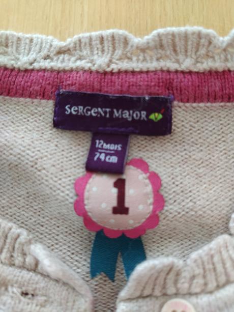 Šaty s bolerkom, sergent major,74