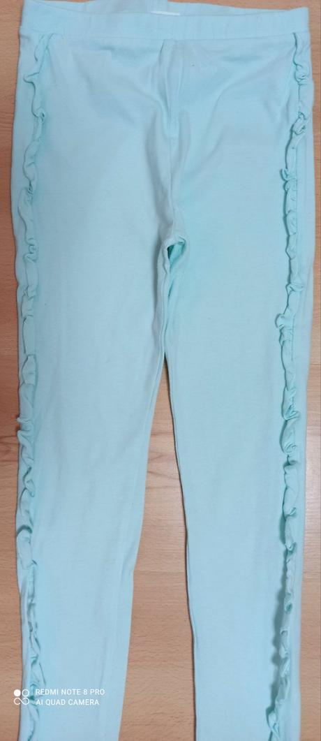 Mentolové legínky, sinsay,140