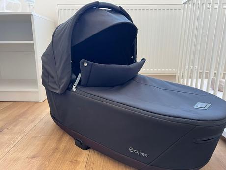 Cybex priam, verzia 4.0 lux carry cot, platinum, cybex,cybex priam 4