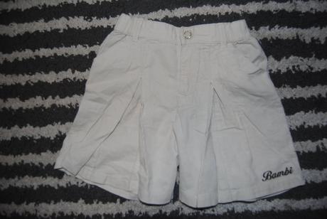 Sukňo-kraťasky bambi, h&m,80