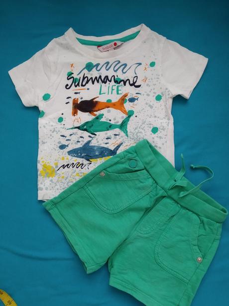 Tričko a kraťasy set, 86
