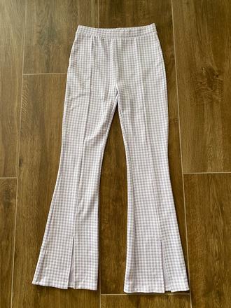 Kockovane nohavice, lindex,164