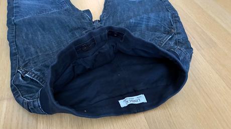 Bavlnou zateplené rifle., lindex,158