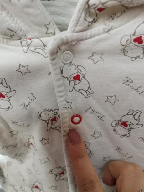 Obojstranná mikinka macko pooh, george,62