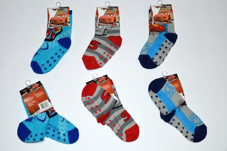 Termo detské protišmykové ponožky autíčka , 23 - 35