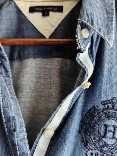 Tommy hilfiger originál kvalitná luxusná košeľa, tommy hilfiger,m