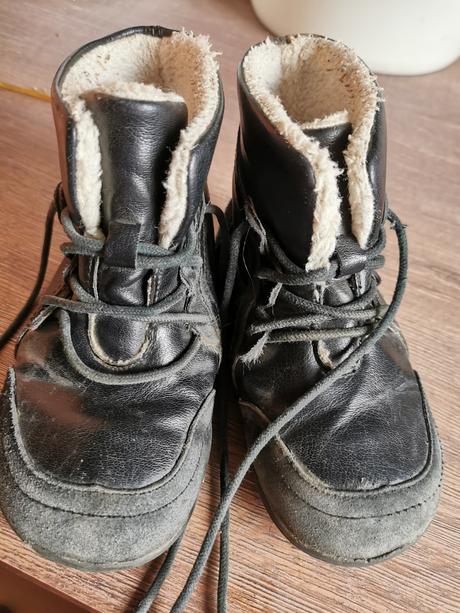Topánky na zimu barefoot z aliexpres, 28