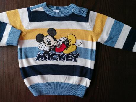 Svetrík mickey, c&a,74