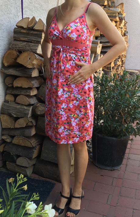 Tehotenské šaty branco, s