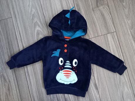 Huňatá mikina-top stav, lupilu,74