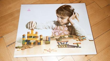 Drevené socialistické kocky tofa semliy retro, 