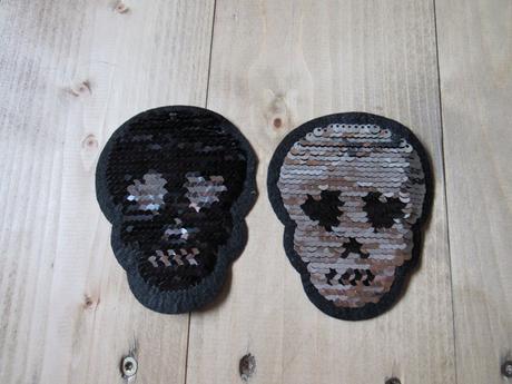 Flitrové otáčacie nášivky, 