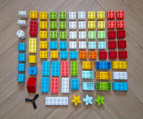 Stavebnica lego duplo - heart box (80 dielikov),