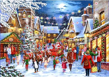 Vianočné puzzle - 1000 pieces, 