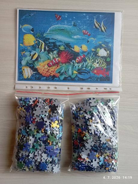 Puzzle podmorský svet (už s poštovným),