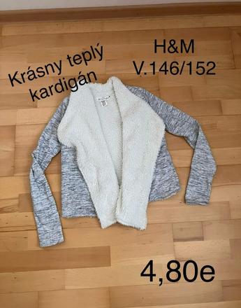 Teplý kardigán h&m, h&m,146