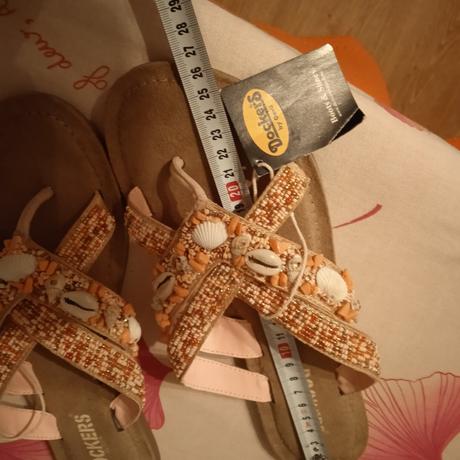 Žabky, šľapky, korálky lososové sfarbenie, 41