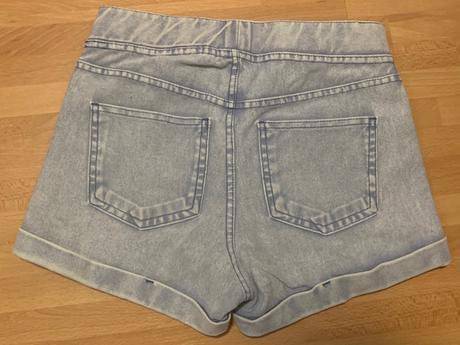 H&m rifľové kraťasy, h&m,146