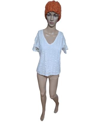 Dámske tričko so štruktúrou, 42