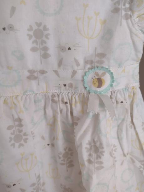 Slávnostné bavlnené šaty, f&f,68