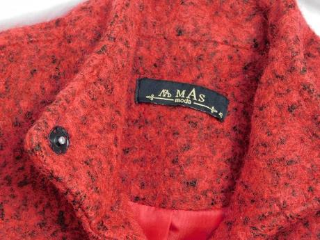 Pekny zimny vlneny kabat, 34