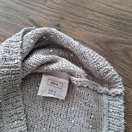 Trblietavý svetrík s 3/4 rukávmi, orsay,s