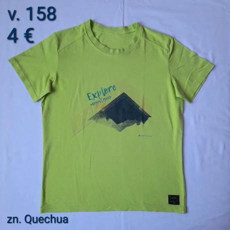 Outdoorové tričko, quechua,158