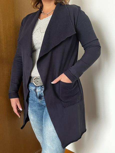 Woox tmavomodrý kardigan / kabátik, veľ. m (38), 1, m