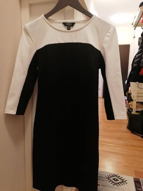 Krásne čiernobiele šaty lipsy veľ. 38, lipsy london,38
