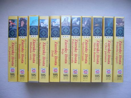 Seria vhs zazraky zivota (11 ks),