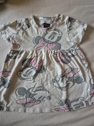 Minnie mouse šaty, sinsay,80