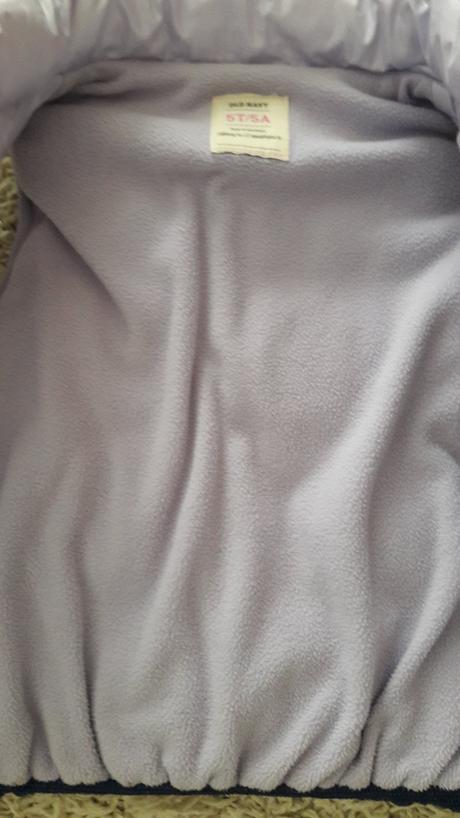 Zateplená vesta zn. old navy+mikina, old navy,104