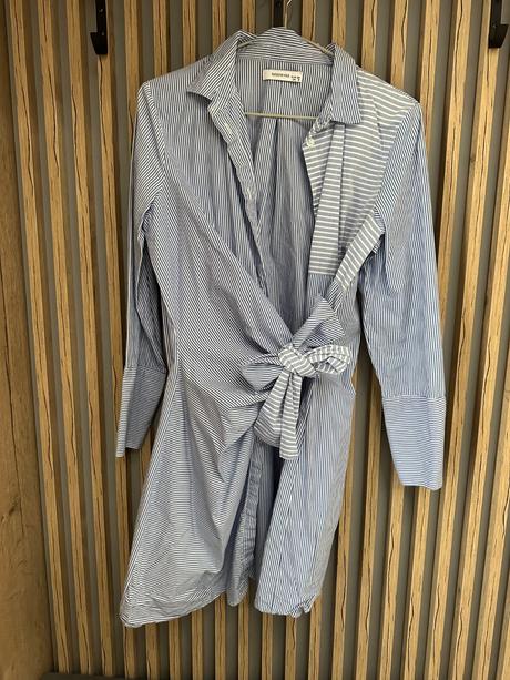 Reserved košeľové šaty na viazanie, reserved,36