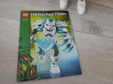 Lego hero factory 44011 mrazivák-top top stav,, 