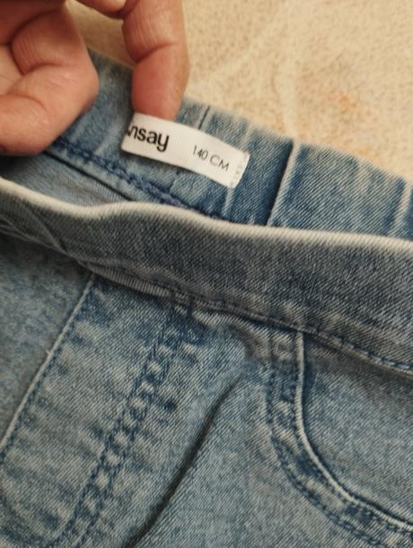 Dievčenské džeginsy, sinsay,140