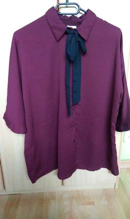 Košeľa s viazaním, bonprix,38